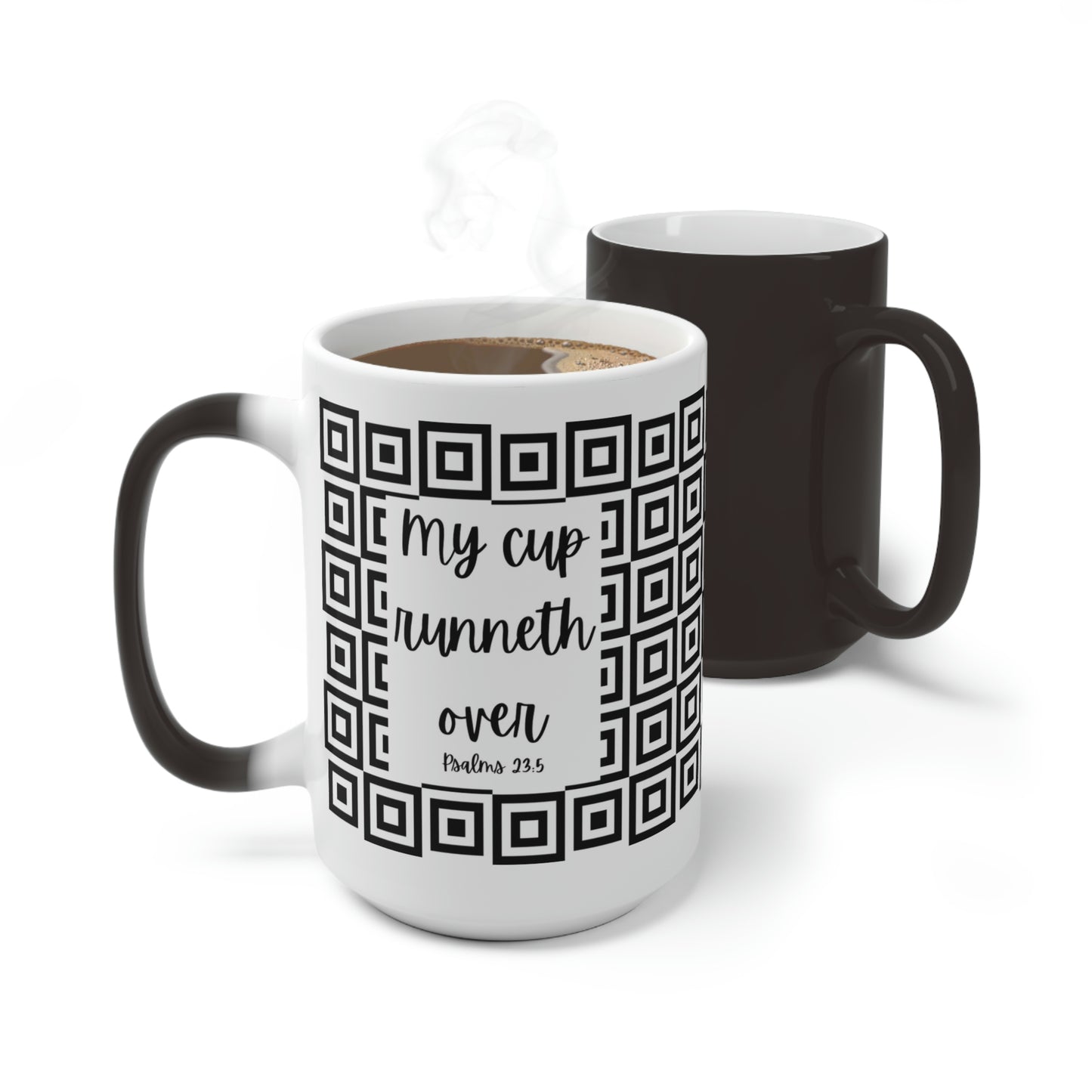 Cup Runneth Over Color Changing Mug