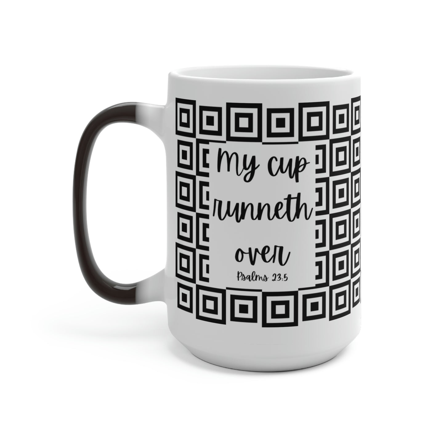 Cup Runneth Over Color Changing Mug