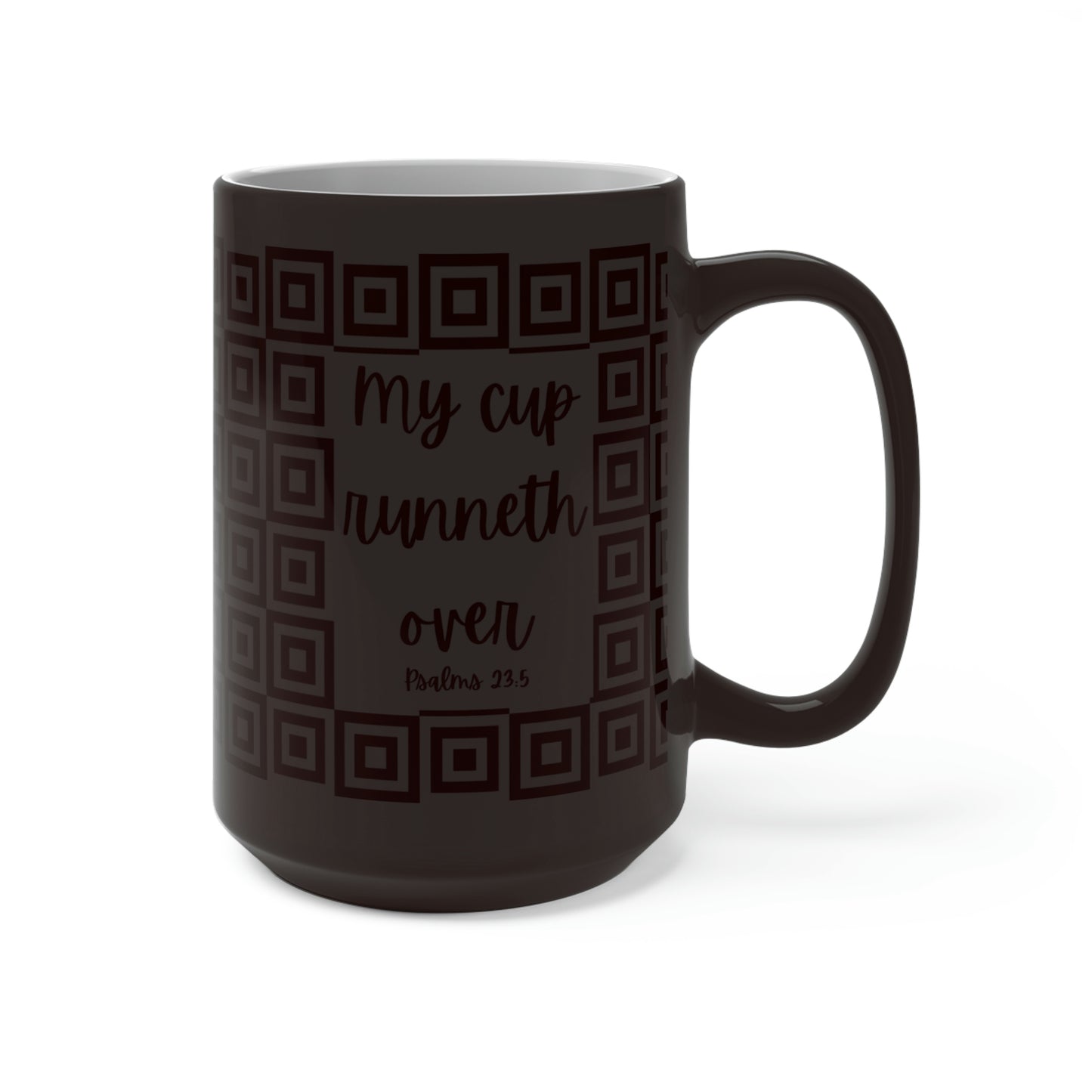 Cup Runneth Over Color Changing Mug