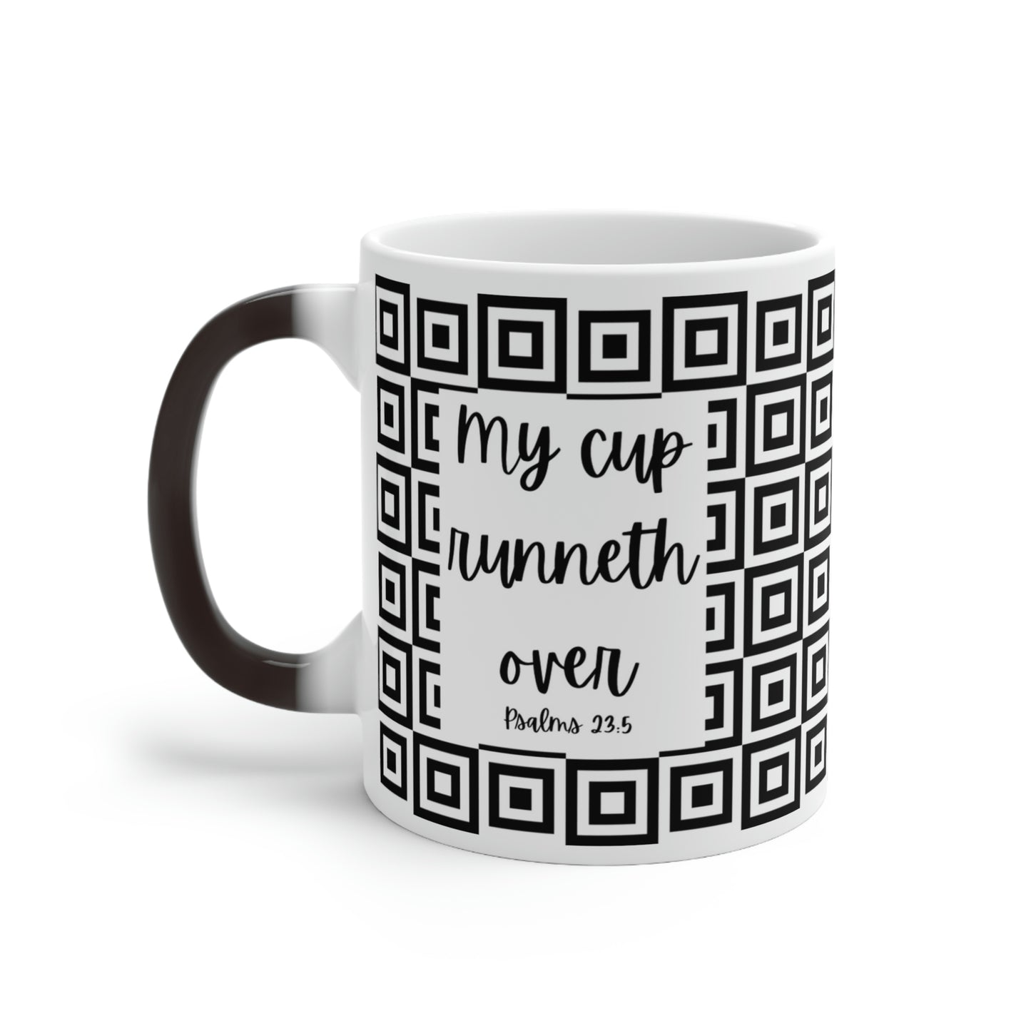 Cup Runneth Over Color Changing Mug