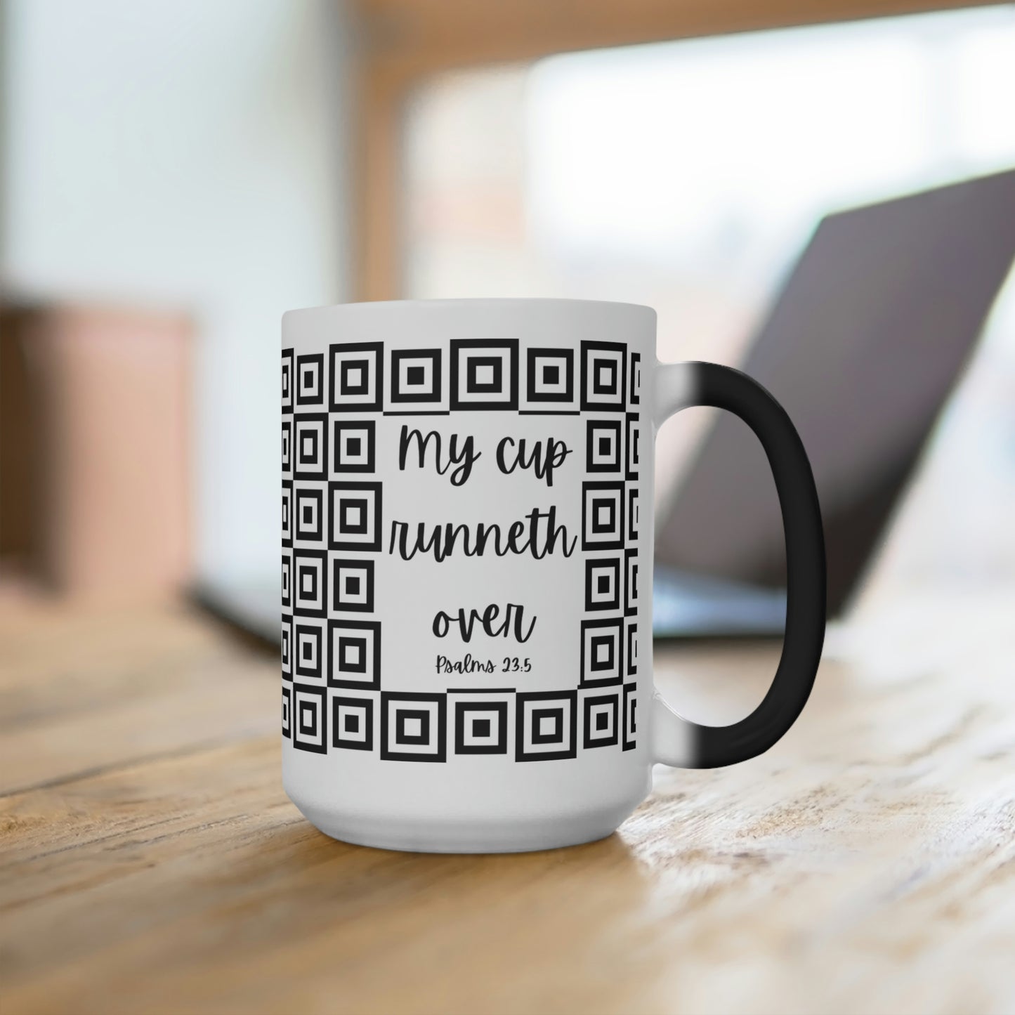 Cup Runneth Over Color Changing Mug