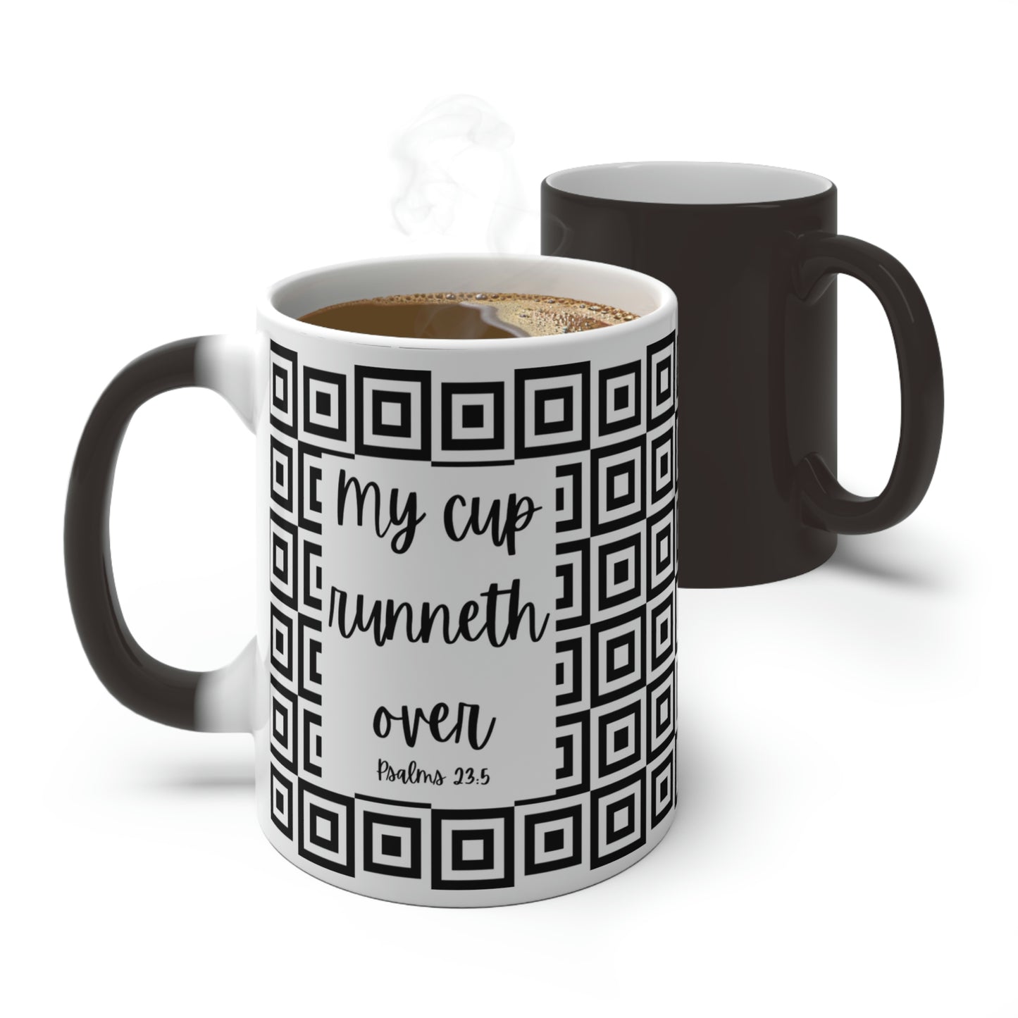Cup Runneth Over Color Changing Mug