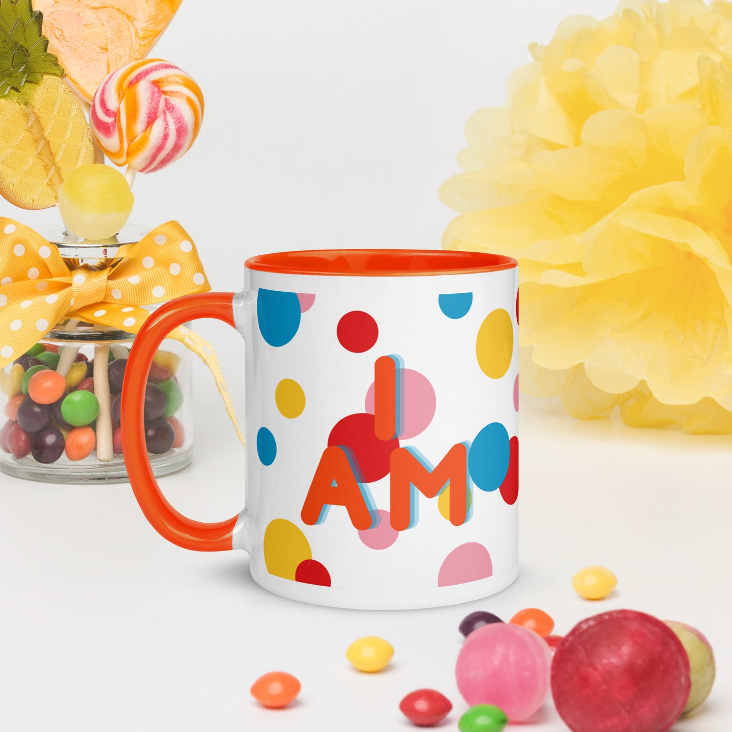 I Am Mug with Color Inside