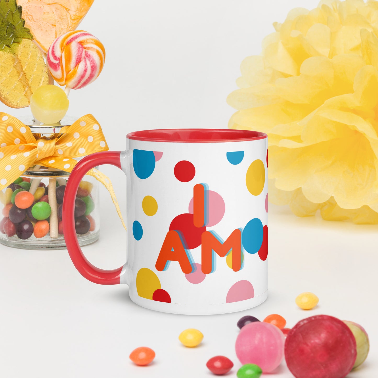 I Am Mug with Color Inside